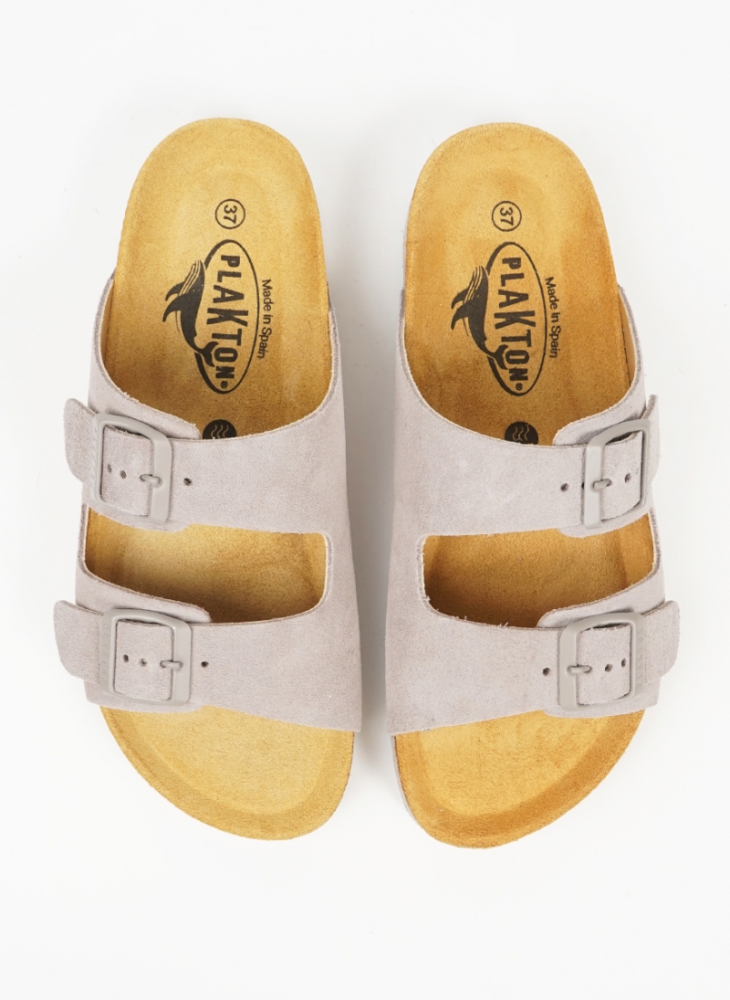 PLAKTON 180010 ΓΥΝΑΙΚΕΙΑ ΑΝΑΤΟΜΙΚΑ ΔΕΡΜΑΤΙΝΑ ΣΑΝΔΑΛΙΑ ΜΕ MEMORY CUSHION