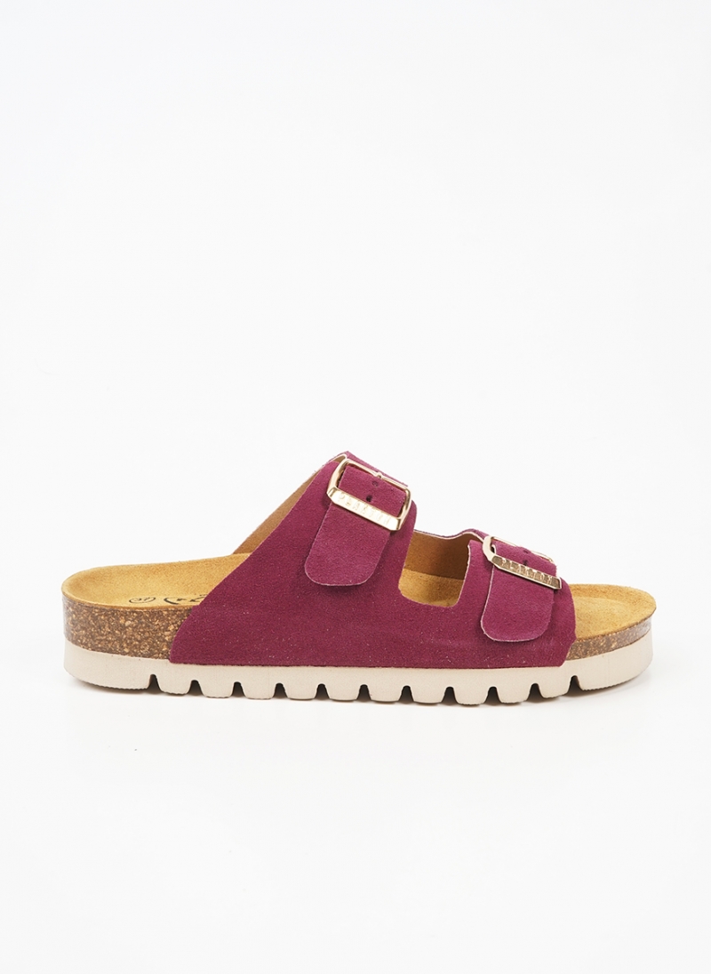 ΓΥΝΑΙΚΕΙΑ ΑΝΑΤΟΜΙΚΑ ΔΕΡΜΑΤΙΝΑ ΣΑΝΔΑΛΙΑ PLAKTON EVA 180010-15 ΜΕ MEMORY CUSHION