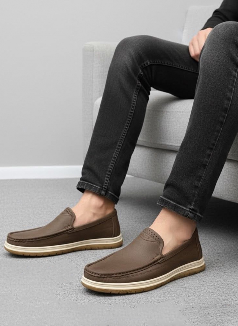 ΑΝΔΡΙΚΑ CASUASL ΜΟΚΑΣΙΝΙΑ SLIP-ON