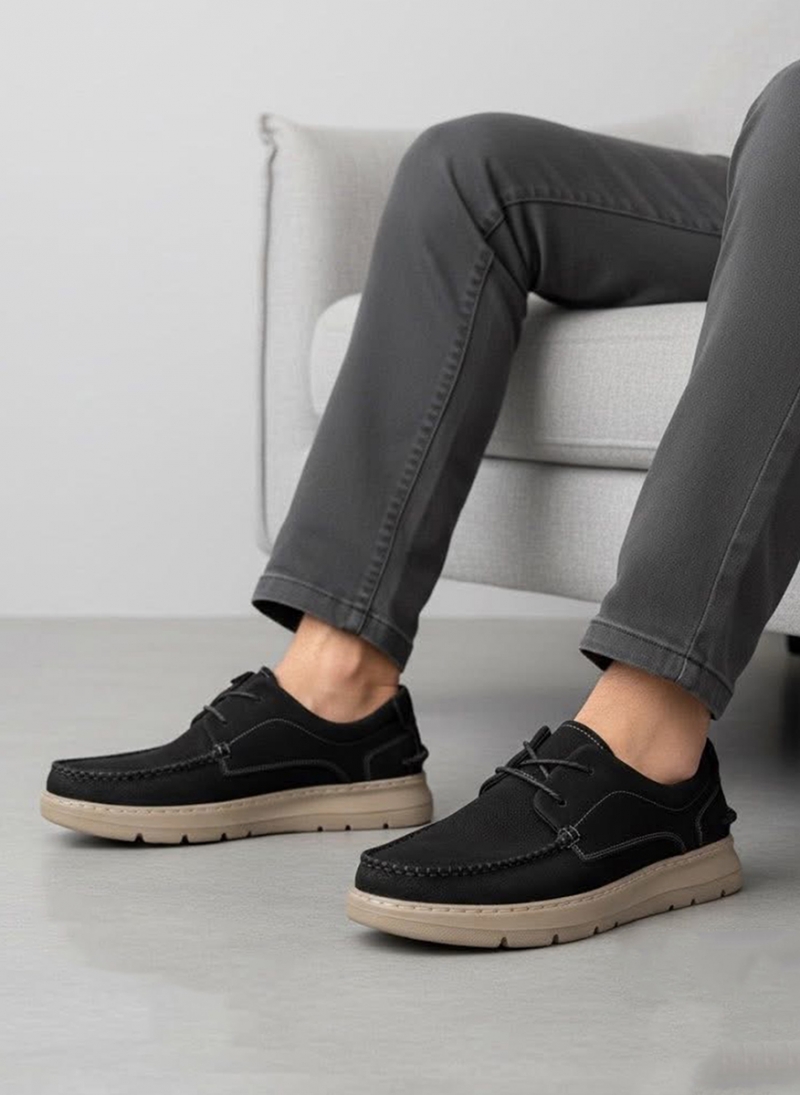 ΑΝΔΡΙΚΑ ΔΕΡΜΑΤΙΝΑ CASUAL ΔΕΤΑ ΠΑΠΟΥΤΣΙΑ