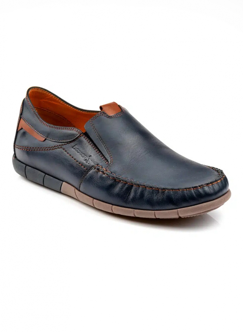 MEN'S LEATHER LOAFERS BY BOXER COMPANY