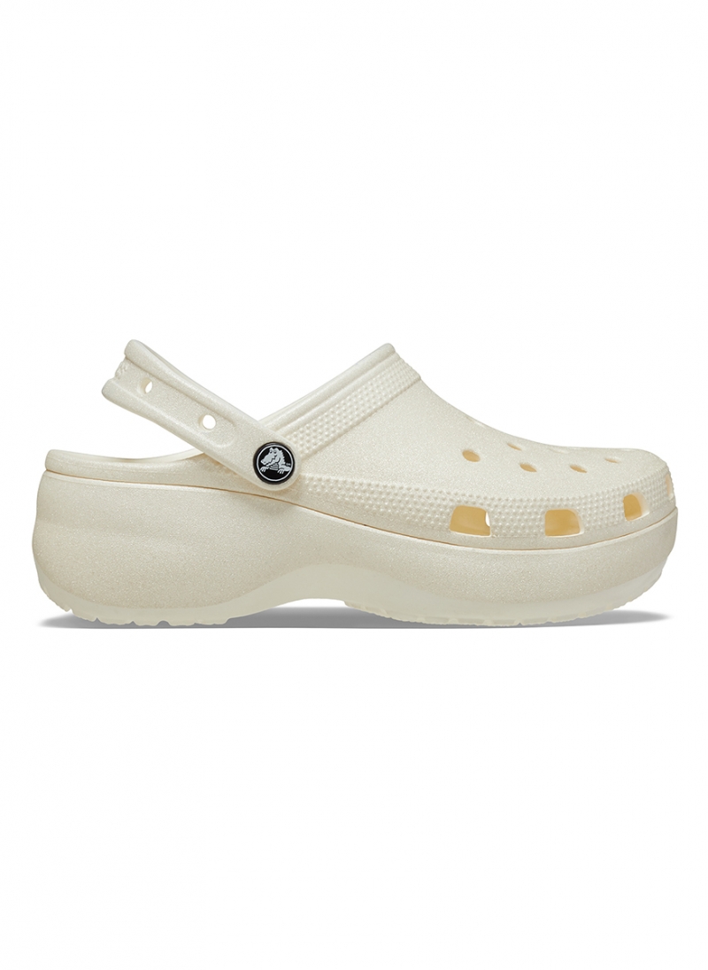 Crocs Classic Platform Glitter Clog