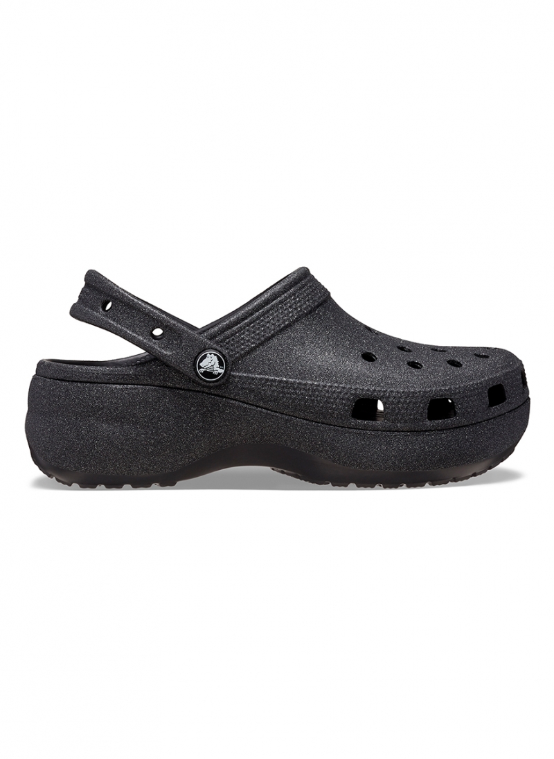 Crocs Classic Platform Glitter Clog