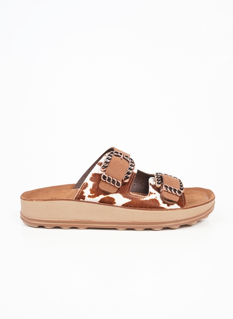 ΓΥΝΑΙΚΕΙΑ ΑΝΑΤΟΜΙΚΑ ΔΕΡΜΑΤΙΝΑ ΣΑΝΔΑΛΙΑ FANTASY SANDALS S363 MADONNA