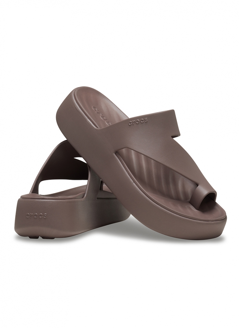 ΓΥΝΑΙΚΕΙΑ  CROCS GETAWAY PLATFORM TOE LOOP