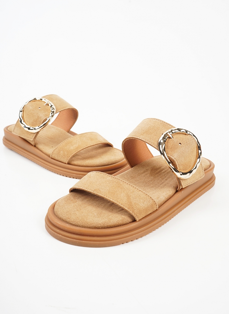 ΓΥΝΑΙΚΕΙΑ ΔΕΡΜΑΤΙΝΑ ΑΝΑΤΟΜΙΚΑ ΣΑΝΔΑΛΙΑ FLATFORM 17823