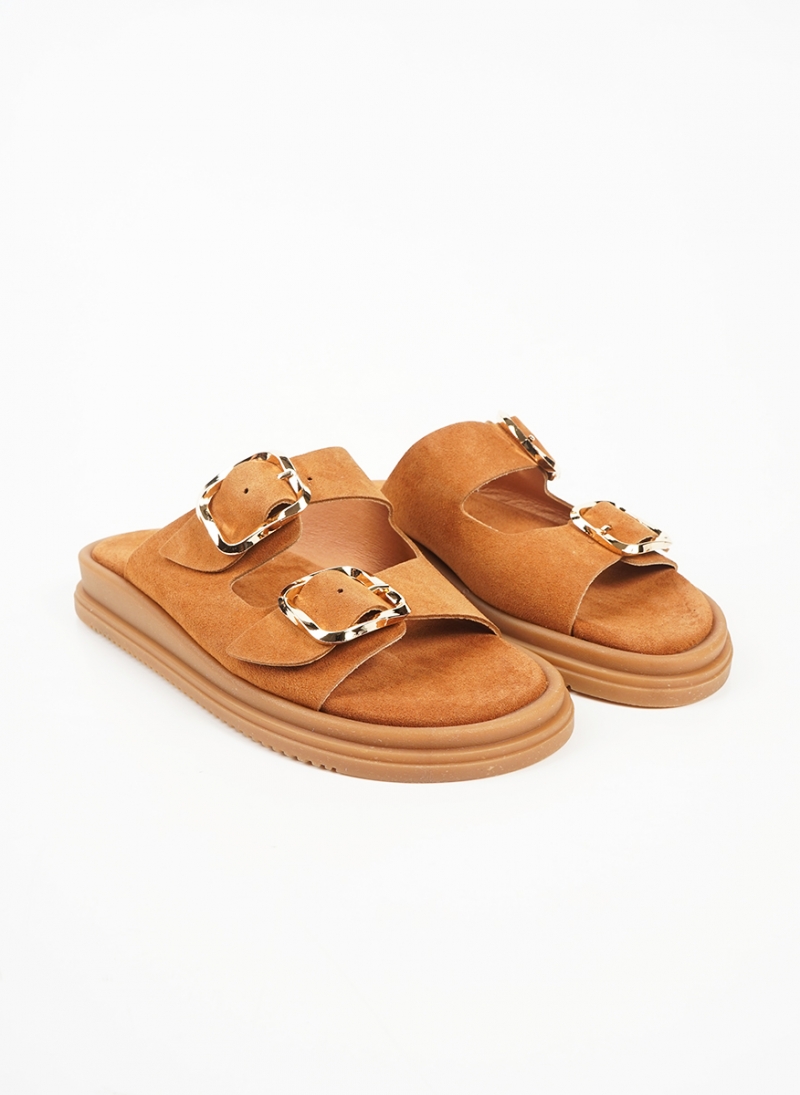 ΓΥΝΑΙΚΕΙΑ ΔΕΡΜΑΤΙΝΑ ΑΝΑΤΟΜΙΚΑ ΣΑΝΔΑΛΙΑ FLATFORM 18824