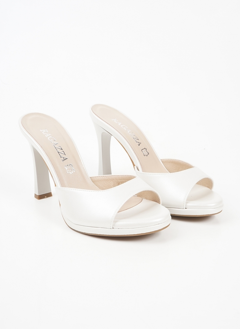 ΓΥΝΑΙΚΕΙΑ ΔΕΡΜΑΤΙΝΑ MULES ΕΛΛΗΝΙΚΗΣ ΚΑΤΑΣΚΕΥΗΣ RAGAZZA 0998