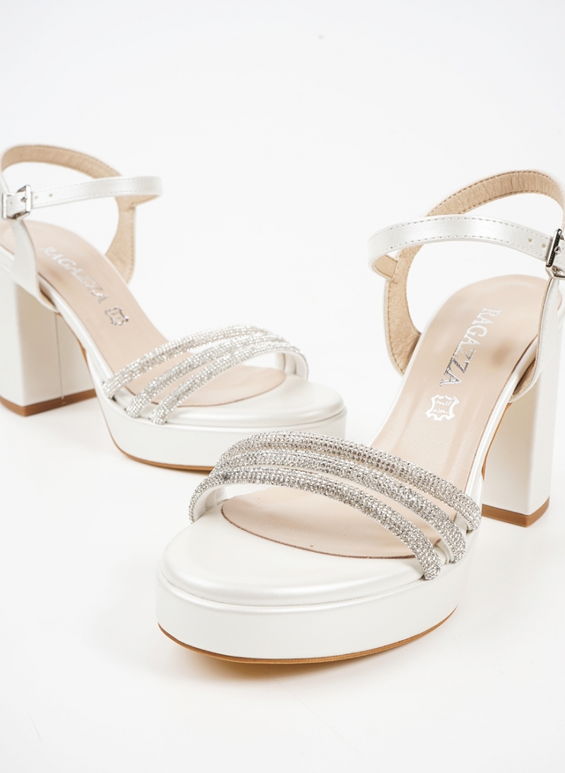 ΓΥΝΑΙΚΕΙΑ ΔΕΡΜΑΤΙΝΑ ΠΕΔΙΛΑ RAGAZZA 039 ΜΕ STRASS