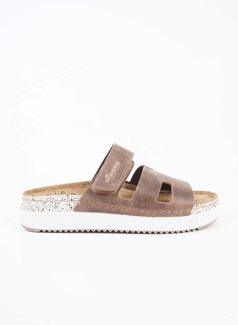 ΓΥΝΑΙΚΕΙΑ ΔΕΡΜΑΤΙΝΑ ΣΑΝΔΑΛΙΑ SUNNY SANDALS