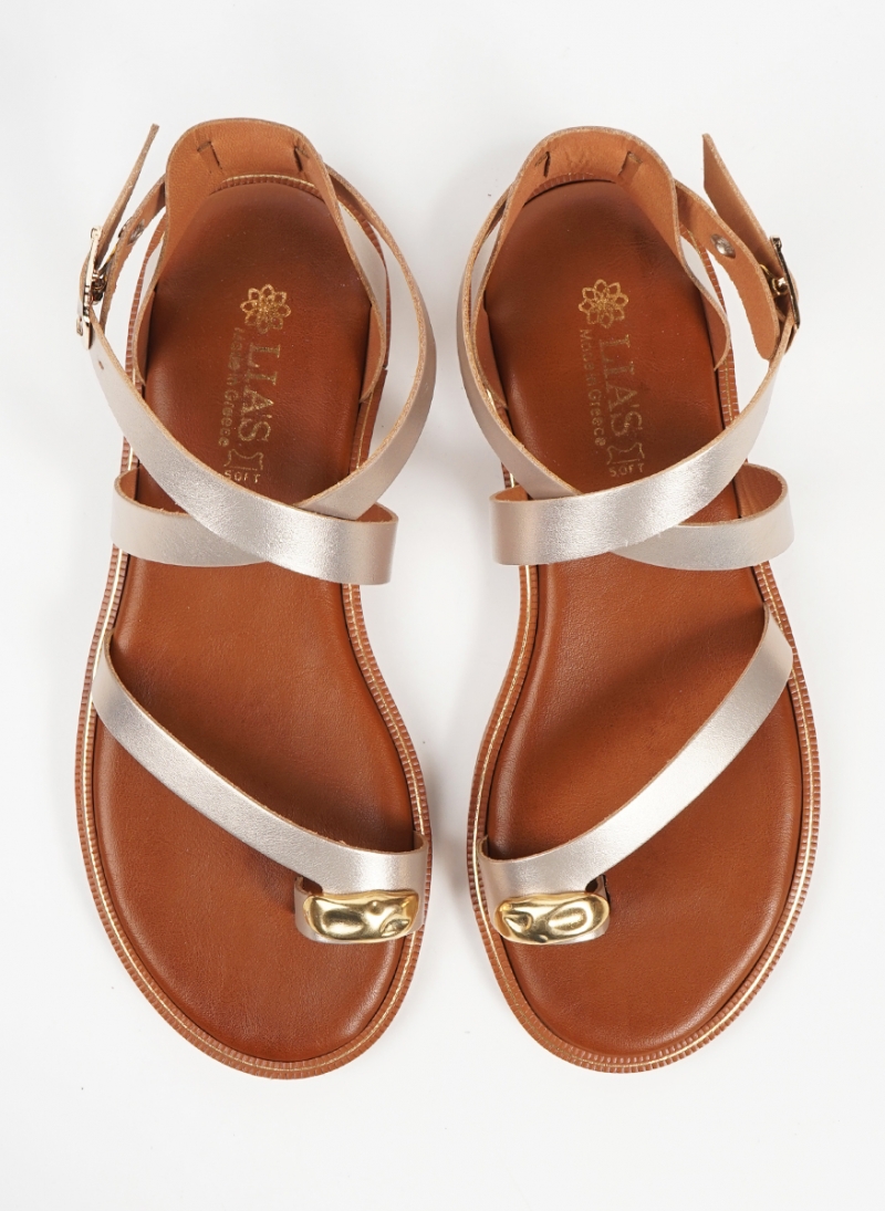 ΓΥΝΑΙΚΕΙΑ ΔΕΡΜΑΤΙΝΑ ΣΑΝΔΑΛΙΑ ΕΛΛΗΝΙΚΗΣ ΚΑΤΑΣΚΕΥΗΣ ΜΕ ΔΙΧΑΛΟ