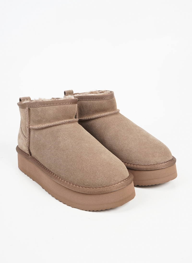 ΓΥΝΑΙΚΕΙΑ ΔΕΡΜΑΤΙΝΑ  SUEDE ΔΙΣΟΛΑ KELARA