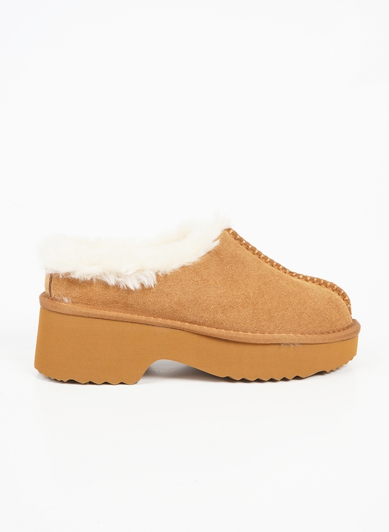 ΓΥΝΑΙΚΕΙΑ ΔΕΡΜΑΤΙΝΑ SUEDE ΔΙΣΟΛΑ SLIPPERS KELARA