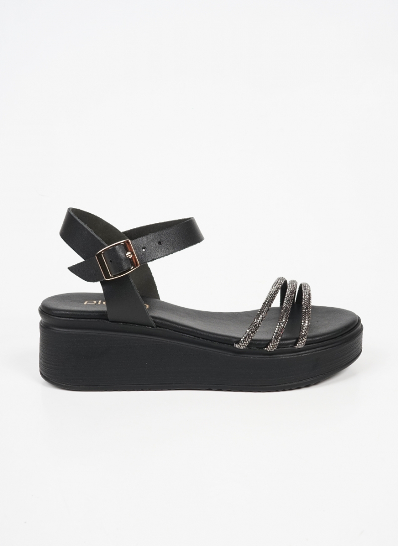 ΓΥΝΑΙΚΕΙΑ FLATFORM ΜΕ ΛΟΥΡΑΚΙΑ ΚΑΙ STRASS
