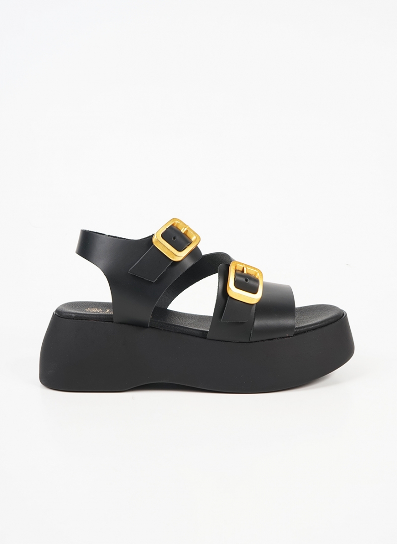 ΓΥΝΑΙΚΕΙΑ FLATFORM ΜΕ ΛΟΥΡΙΑ ΚΑΙ ΑΓΚΡΑΦΕΣ