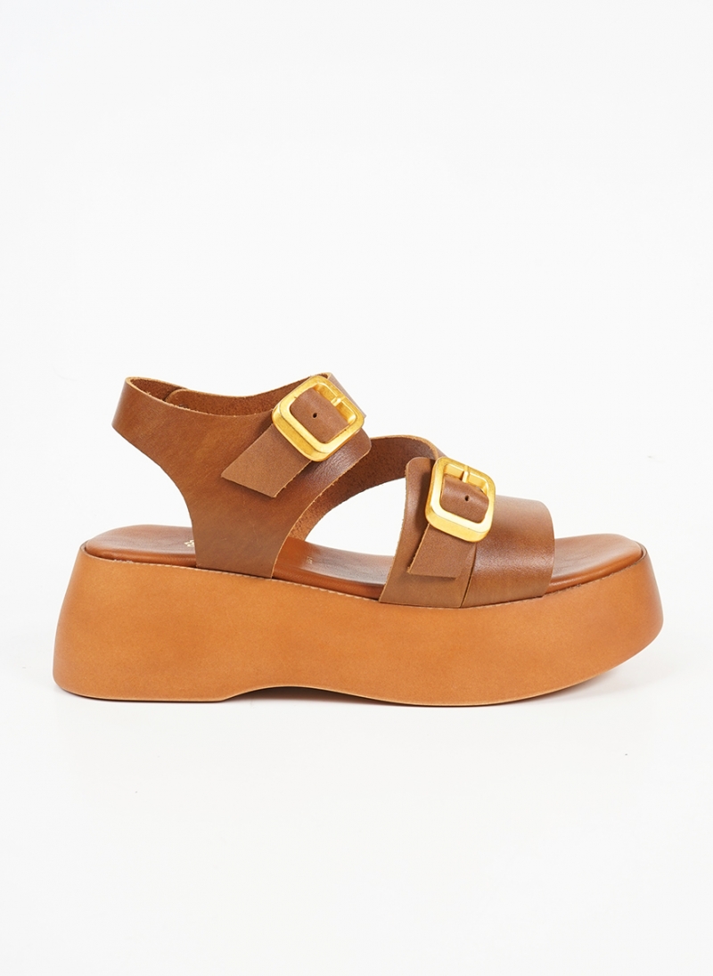 ΓΥΝΑΙΚΕΙΑ FLATFORM ΜΕ ΛΟΥΡΙΑ ΚΑΙ ΑΓΚΡΑΦΕΣ