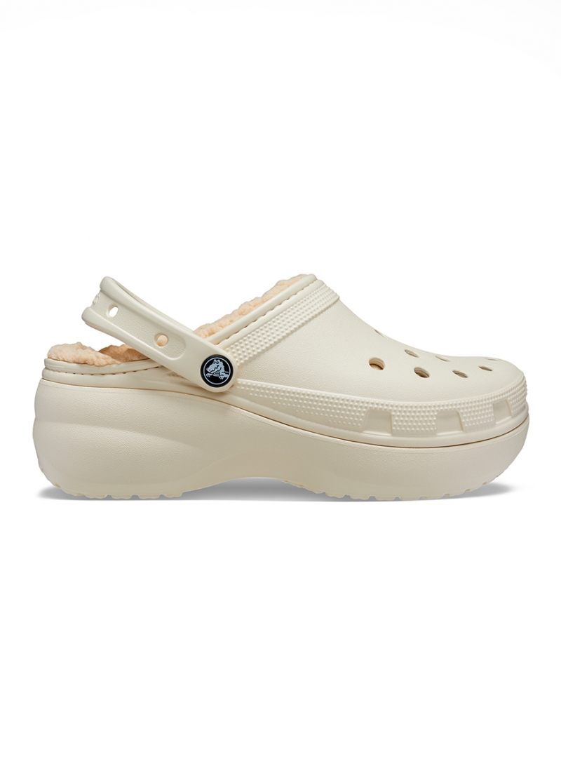 ΓΥΝΑΙΚΕΙΑ ΣΑΜΠΟ CROCS CLASSIC PLATFORM LINED CLOG