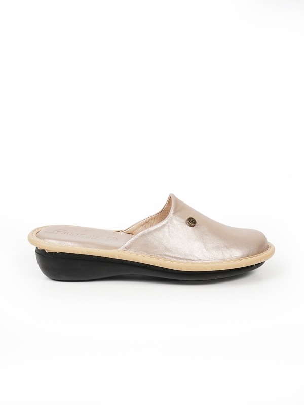 WOMEN'S LEATHER SLIPPERS