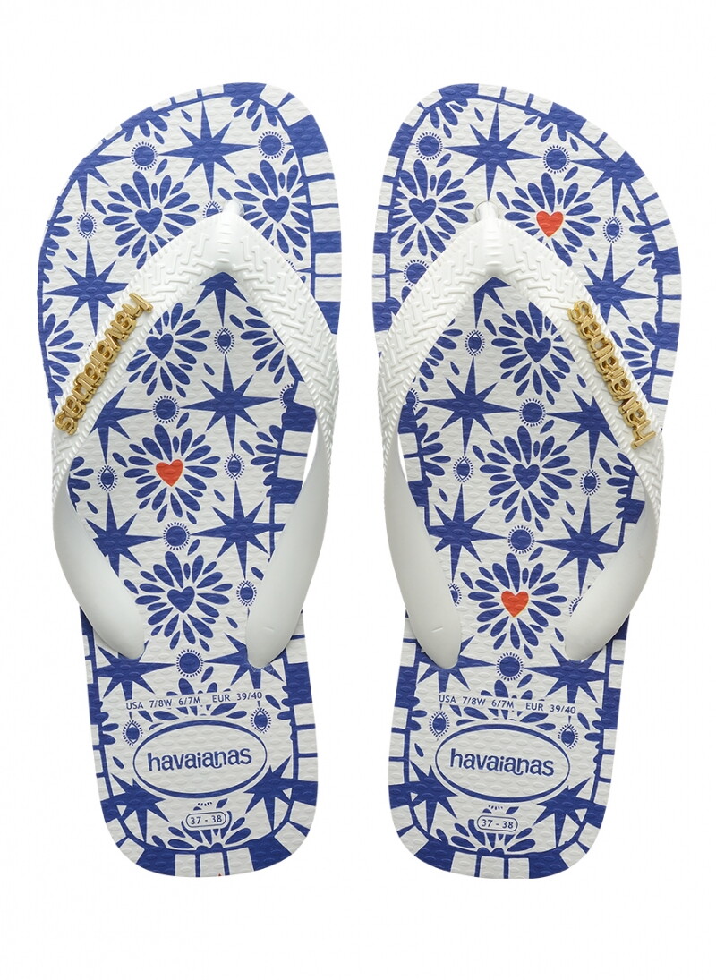 ΓΥΝΑΙΚΕΙΕΣ ΣΑΓΙΟΝΑΡΕΣ HAVAIANAS TOP SAO LUIS / GINGA WHITE 4150742