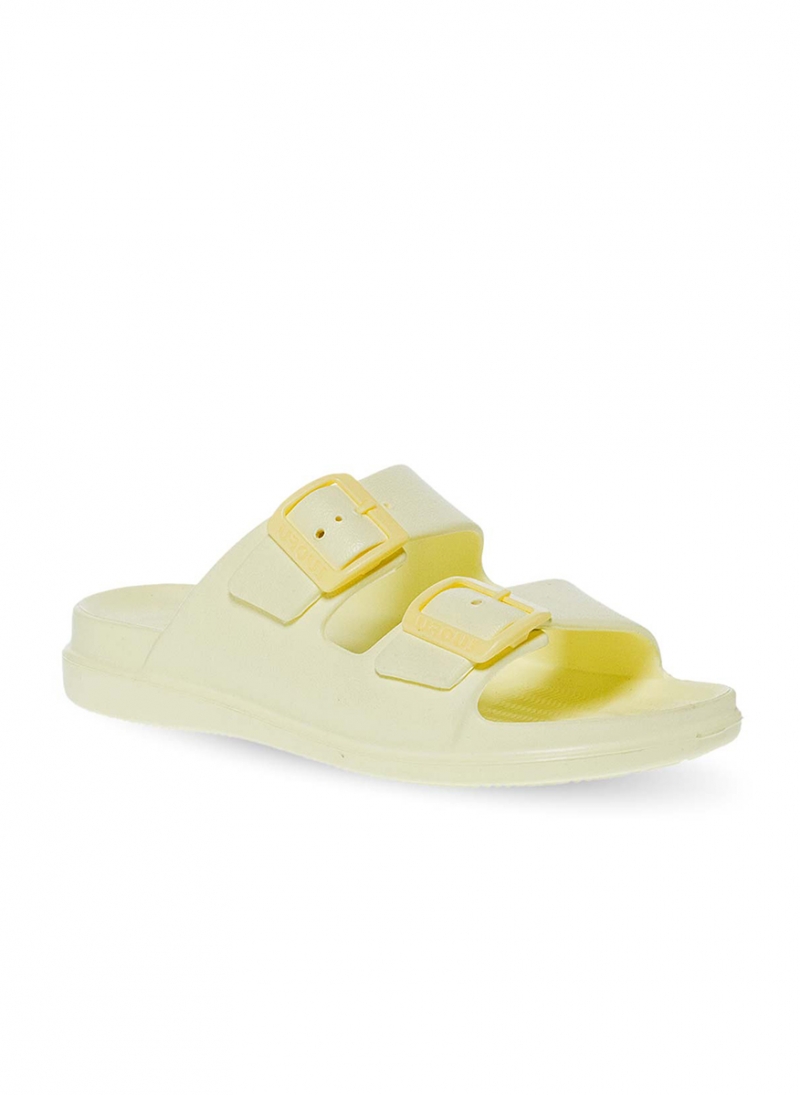 Women's Slides With Two Straps Luofu by Parex