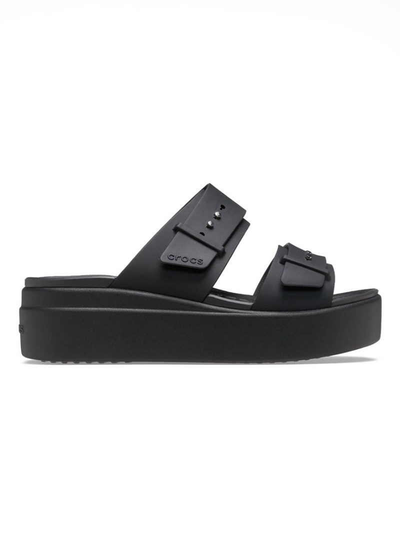 ΓΥΝΑΙΚΕΙΕΣ ΣΑΓΙΟΝΑΡΕΣ-ΠΛΑΤΦΟΡΜΕΣ CROCS BROOKLYN LOW WEDGE