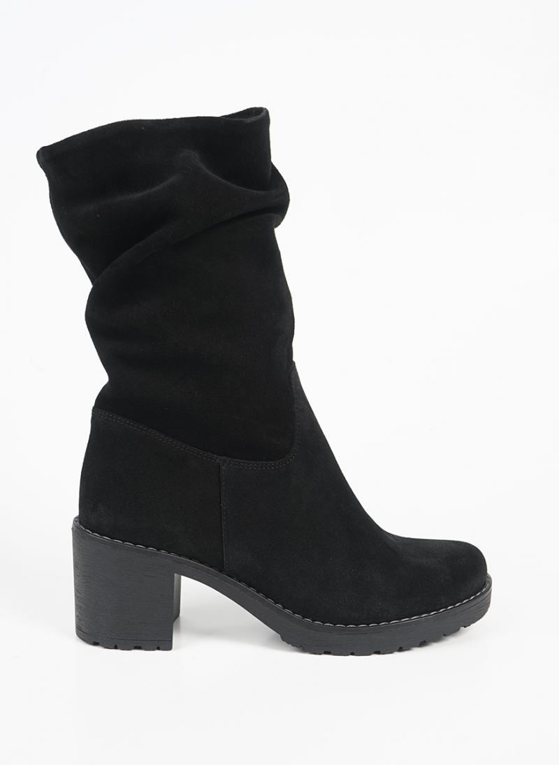 ΓΥΝΑΙΚΕΙΟ ΔΕΡΜΑΤΙΝΟ ΜΠΟΤΑΚΙ RAGAZZA  ΜΕ ΣΟΥΡΑ