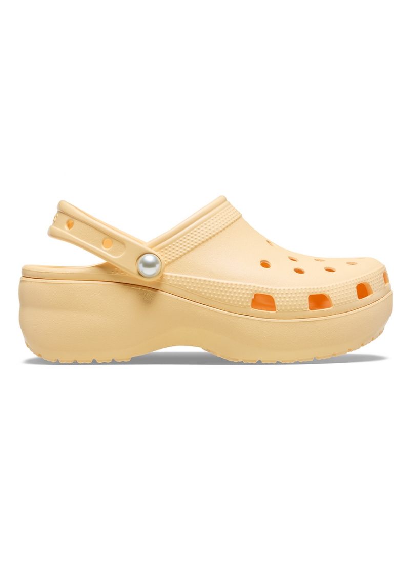 ΓΥΝΑΙΚΕΙΟ ΣΑΜΠΟ CLASSIC PLATFORM PEARL CLOG