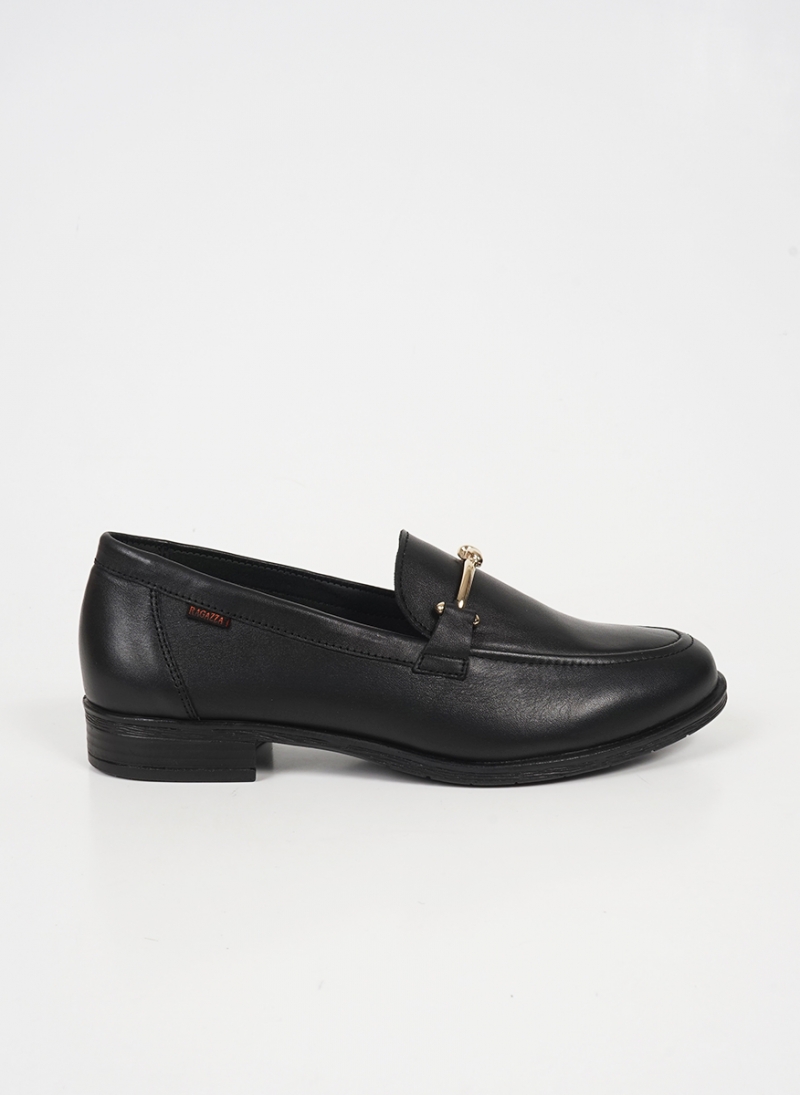 LOAFERS RAGAZZA ΜΕ ΜΕΤΑΛΛΙΚΗ ΑΓΚΡΑΦΑ