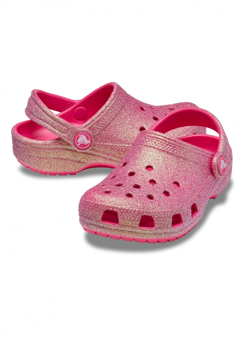 ΠΑΙΔΙΚΑ ΣΑΜΠΟ ΙΡΙΔΙΖΟΝ  CROCS CLASSIC GLITTER