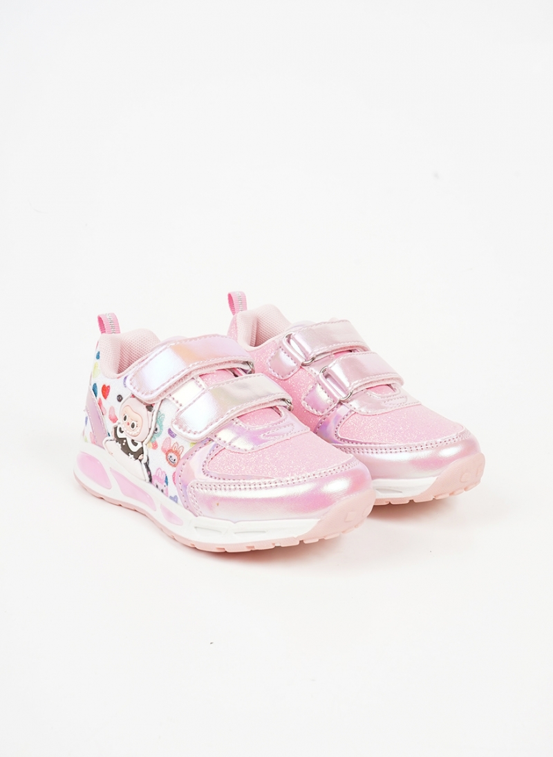 ΠΑΙΔΙΚΑ SNEAKERS LABUBU ΜΕ ΦΩΤΑΚΙΑ