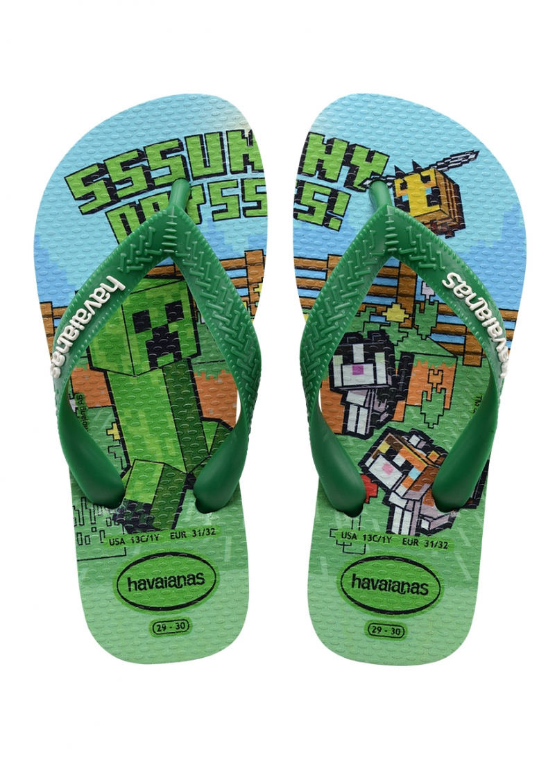 ΣΑΓΙΟΝΑΡΕΣ HAVAIANAS KIDS MINECRAFT