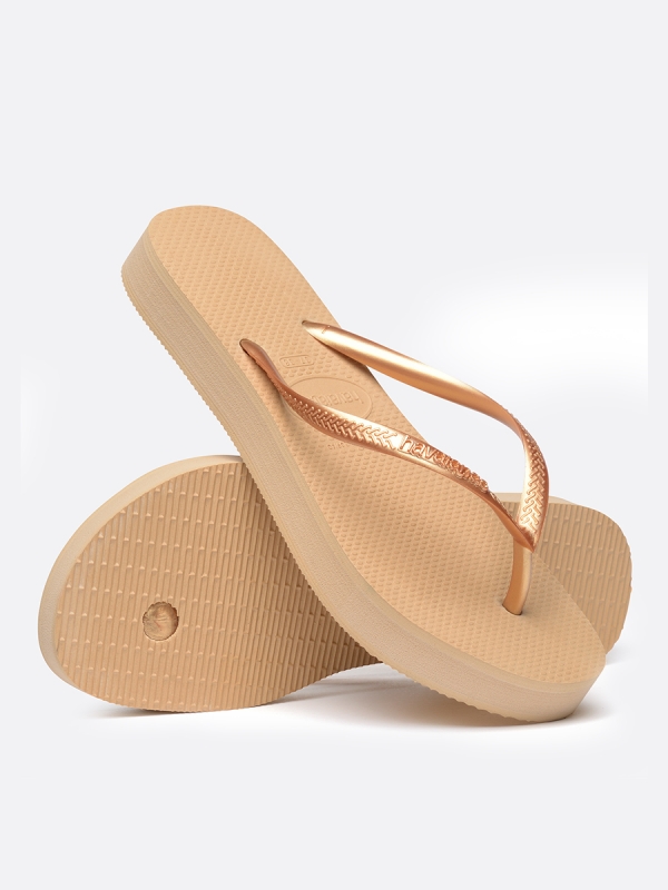 HAVAIANAS FLIP FLOPS 'SLIM FLATFORMS'