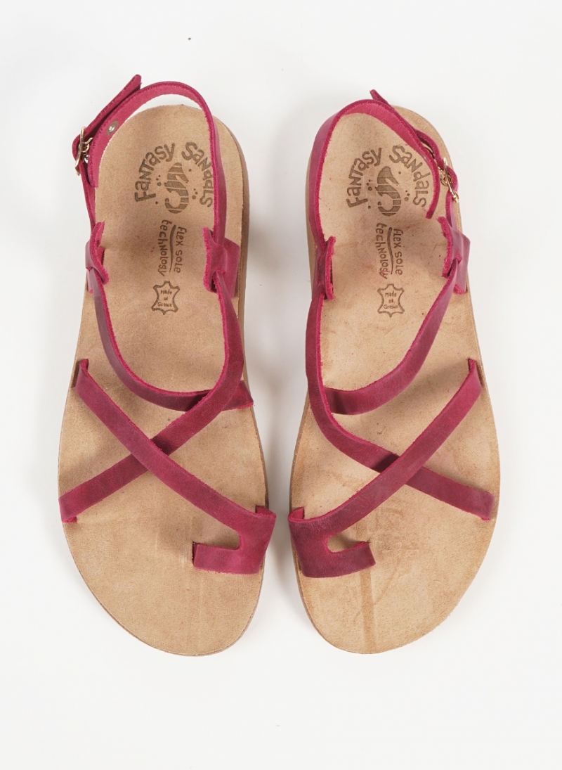 ΓΥΝΑΙΚΕΙΑ ΔΕΡΜΑΤΙΝΑ ΣΑΝΔΑΛΙΑ FANTASY SANDALS LOLITA S406