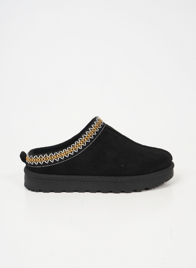 SLIPPERS ΜΕ ΚΕΝΤΗΜΑ ΚΑΙ  ΓΟΥΝΑ