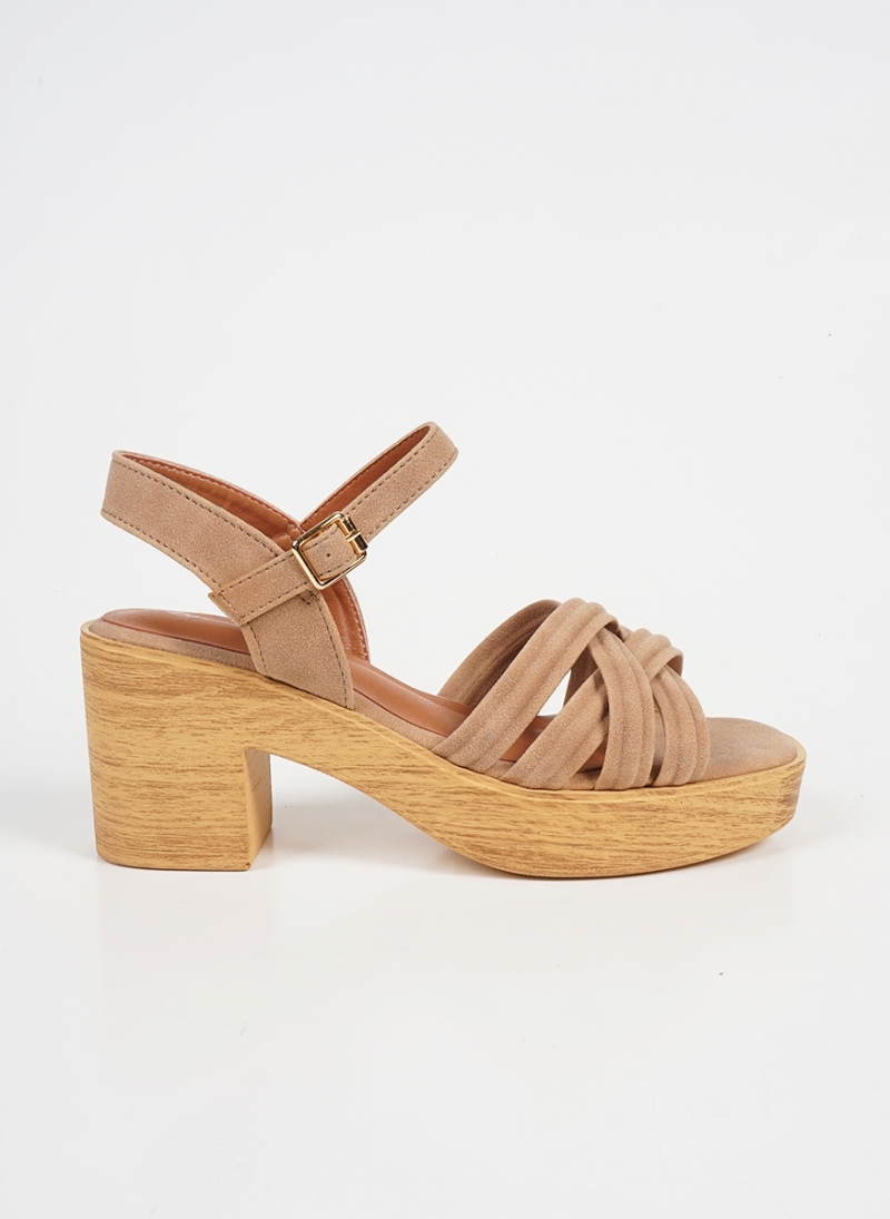 WOMEN'S HEELS WITH SQUARE