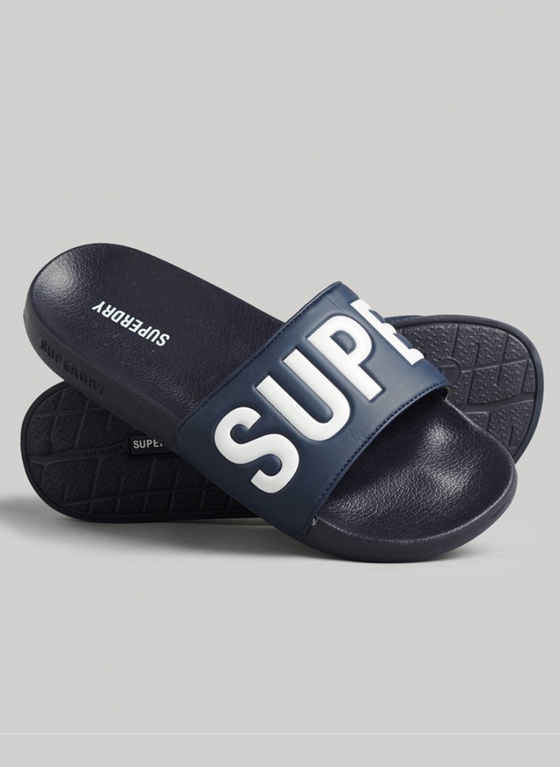 SUPERDRY CORE VEGAN POOL SLIDE