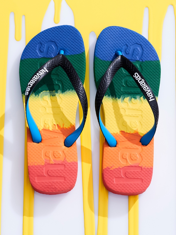 UNISEX ΣΑΓΙΟΝΑΡΕΣ HAVAIANAS TOP LOGOMANIA MULTICOLOR